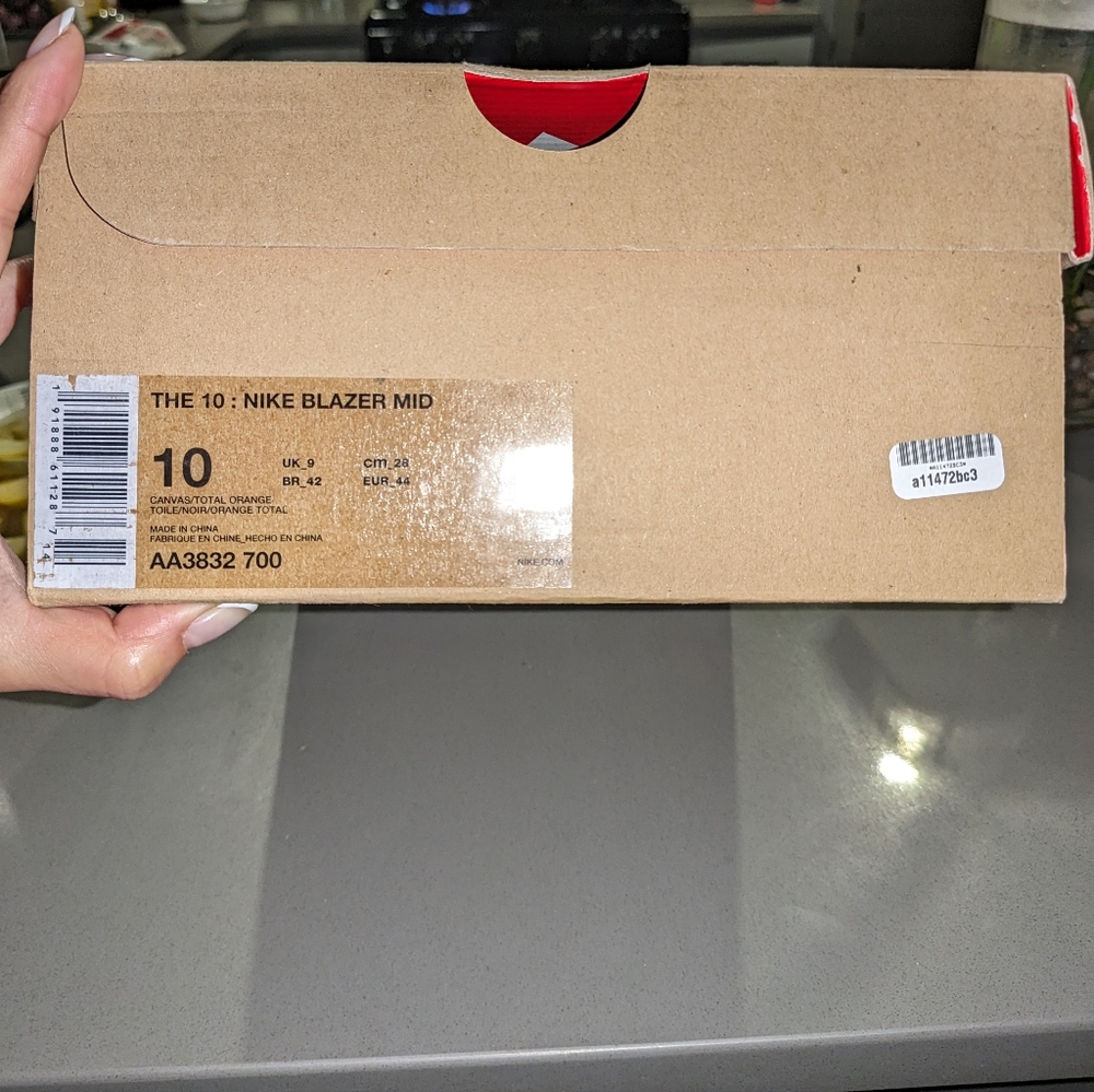 NIB Nike X Off-White The 10: Blazer Mid "All Hallows Eve" Sneakers - Picture 11 of 15